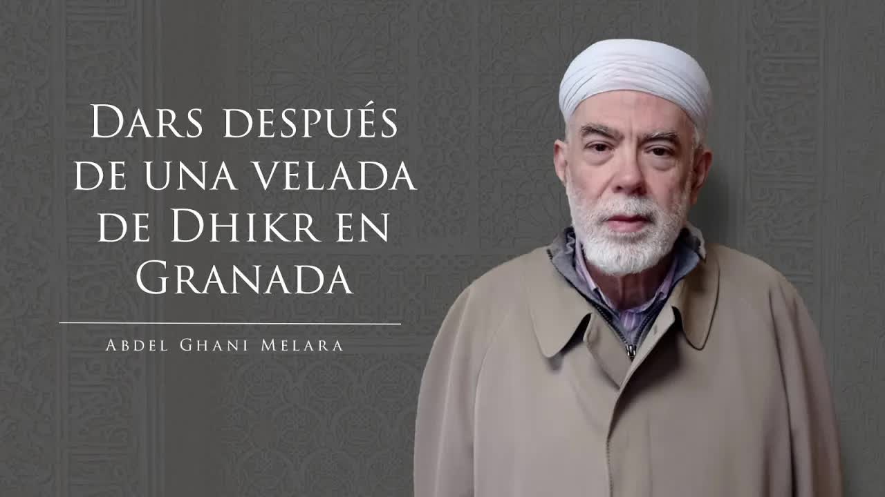 Dars después de una velada de Dhikr en Granada 
